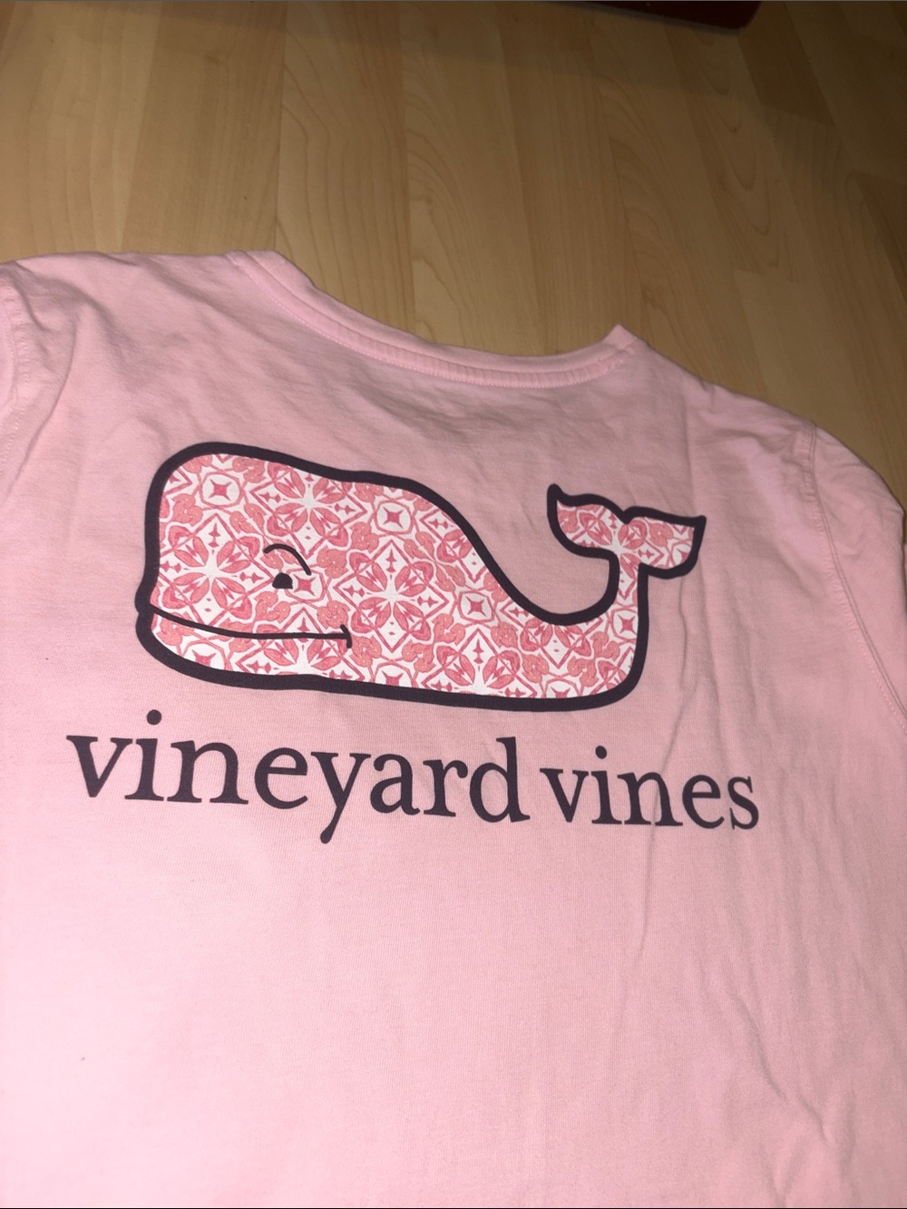 Vineyard Vines Light Pink Short-Sleeve Pocket Tee XL - Picture 7 of 7